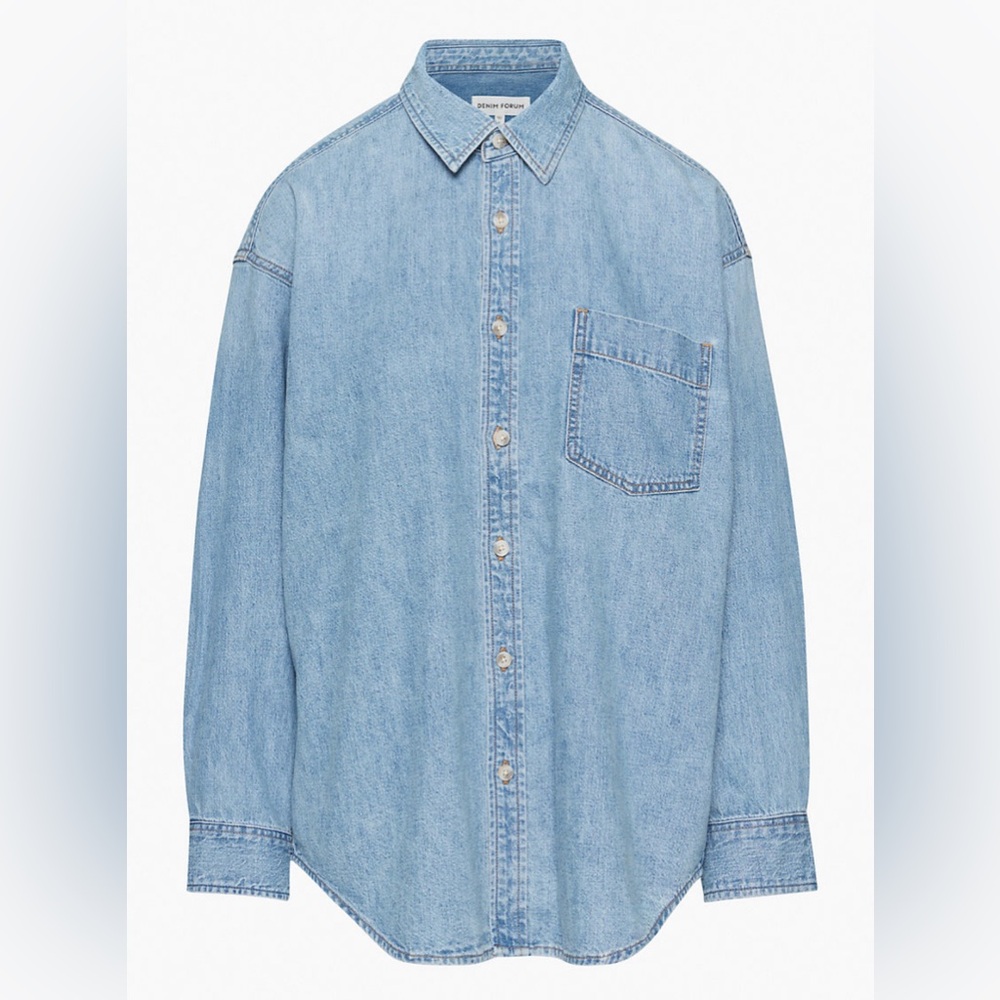 EUC Denim Forum / The 80s Comfy Denim Shirt - Size L